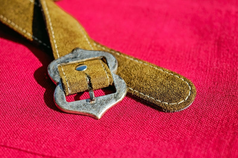 Leather Belt Bracelets